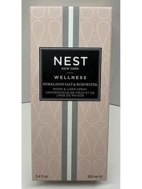 NEST New York Wellness Himalayan Salt & Rosewater Room & Linen Spray-100 ml